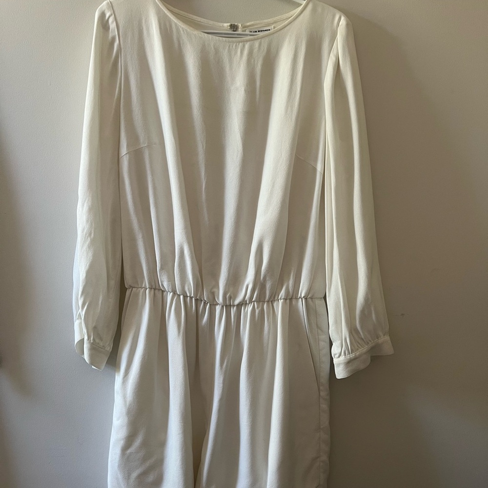 Club Monaco White Romper